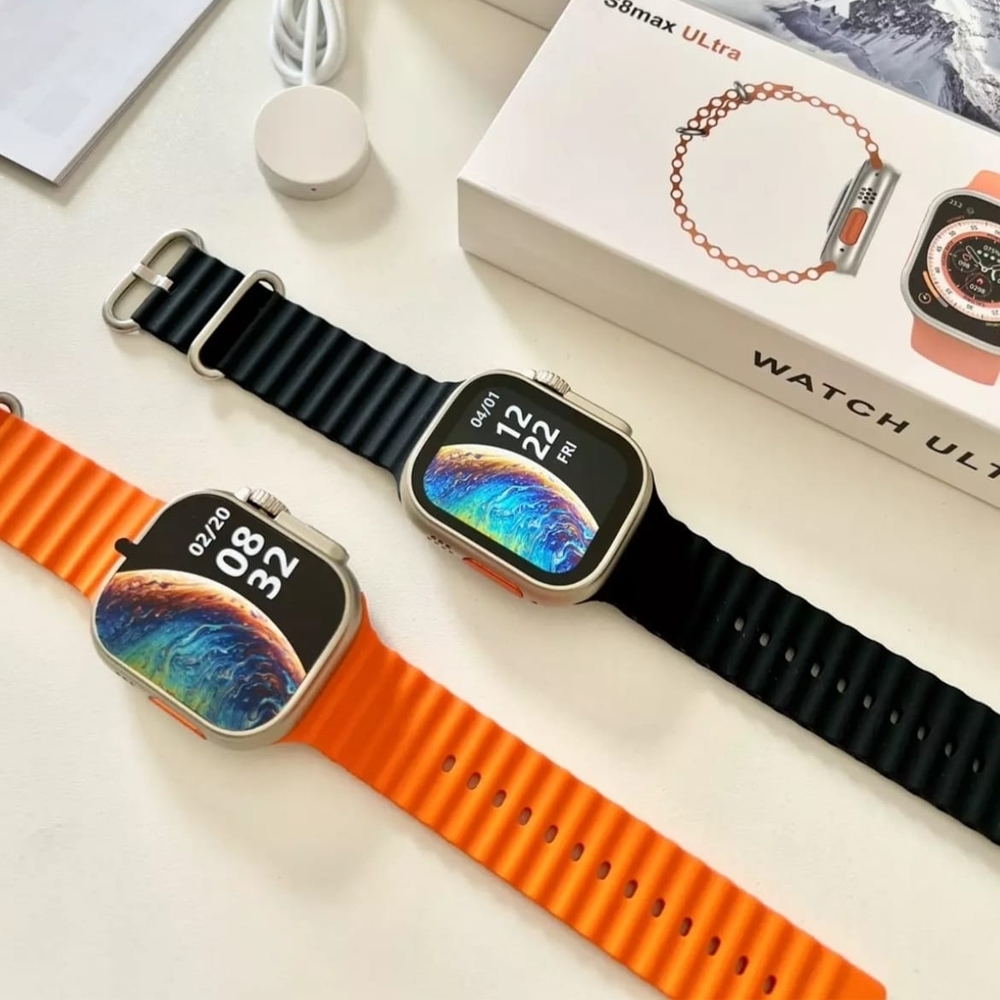 Relógio Inteligente Smartwatch Ultra S8 Max - Troca de Pulseira